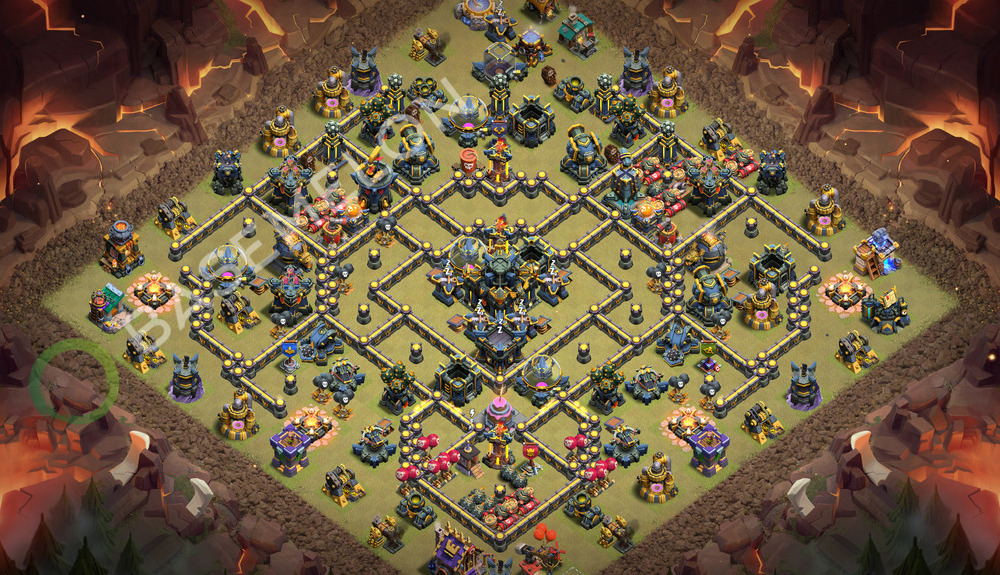 Town Hall Level 17 War Base Design 2026, Anti 3 Stars, Anti Everything, Layout #3552