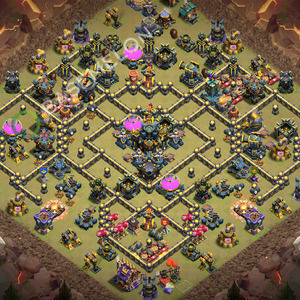 Town Hall Level 17 War Base Design 2026, Anti 3 Stars, Anti Everything, Layout #3552