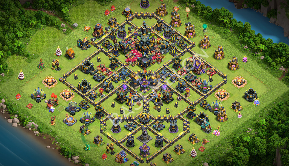 Town Hall Level 17 Trophy/Defense Base Design 2026, Legend League, Layout #3560