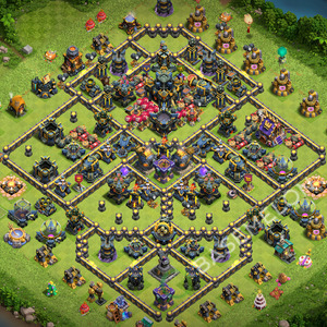 Town Hall Level 17 Trophy/Defense Base Design 2026, Legend League, Layout #3560