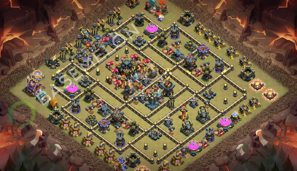 Town Hall Level 17 War Base Design 2026, Layout #3580