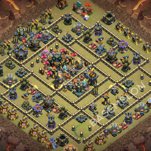 Town Hall Level 17 War Base Design 2026, Layout #3580