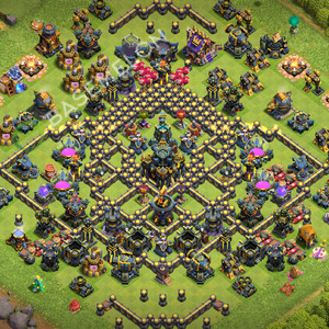 Aldea del Ayuntamiento Nivel 17 para Defensa, Liga Leyenda Diseño 2026, #3606