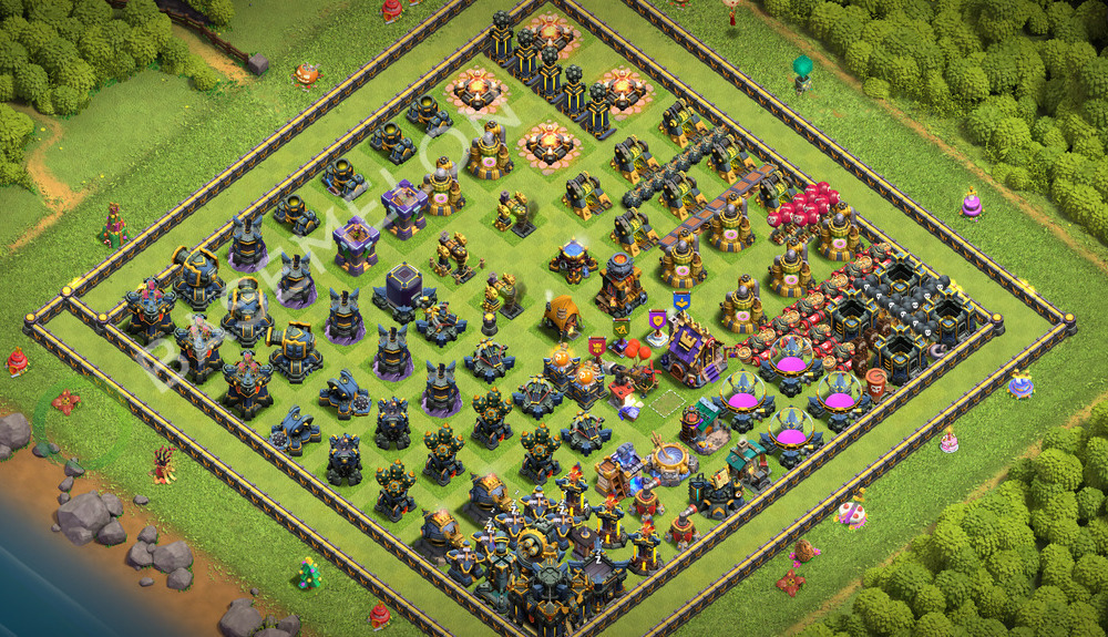 Town Hall Level 17 Progress Base Design 2026, Layout #3661