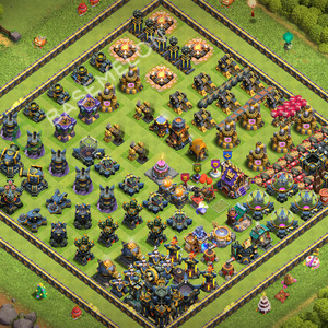 Town Hall Level 17 Progress Base Design 2026, Layout #3661