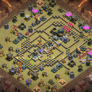 Town Hall Level 17 War Base Design 2026, Layout #3671