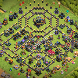 Town Hall Level 17 Trophy/Defense Base Design 2026, Anti Everything, Layout #3700