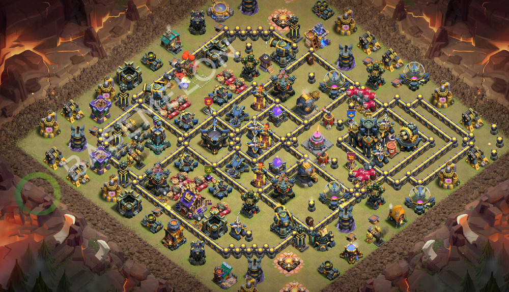 Town Hall Level 17 War Base Design 2026, Anti Air, Layout #3728