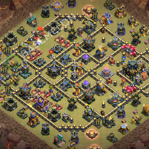Town Hall Level 17 War Base Design 2026, Anti Air, Layout #3728