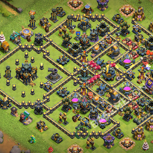 Town Hall Level 17 Trophy/Defense Base Design 2026, Anti Everything, Legend League, Layout #3820