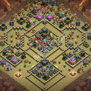 Town Hall Level 17 War Base Design 2026, Anti 3 Stars, Legend League, Layout #3866