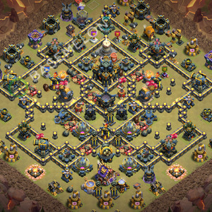 Town Hall Level 17 War Base Design 2026, Anti 3 Stars, Anti Everything, Layout #3894