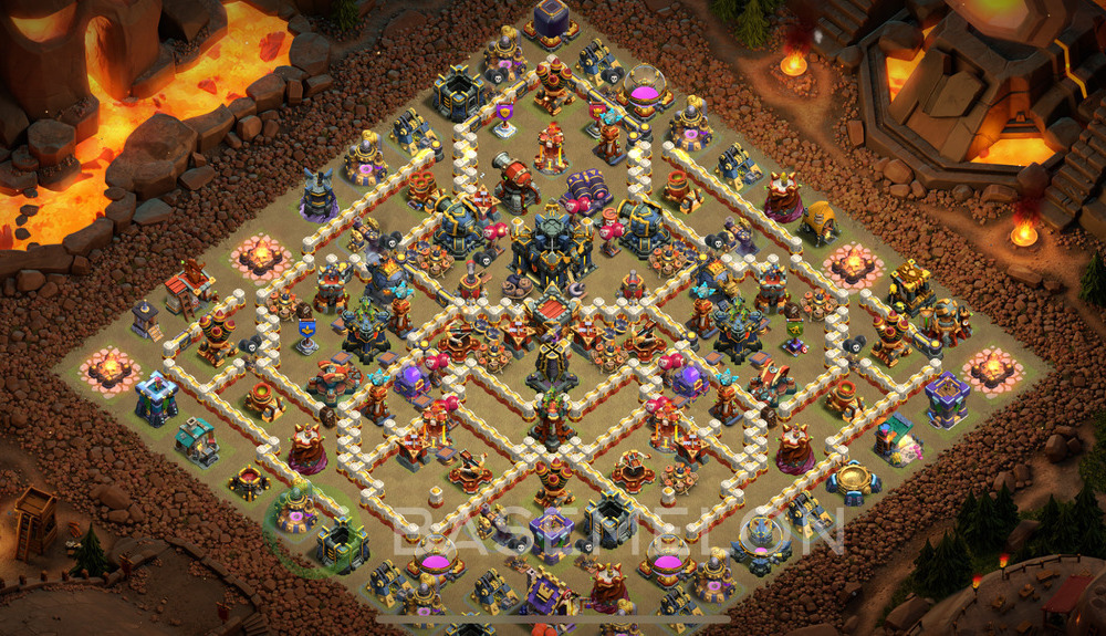 Town Hall Level 17 War Base Design 2024, Anti 3 Stars, Anti Everything, Layout #989