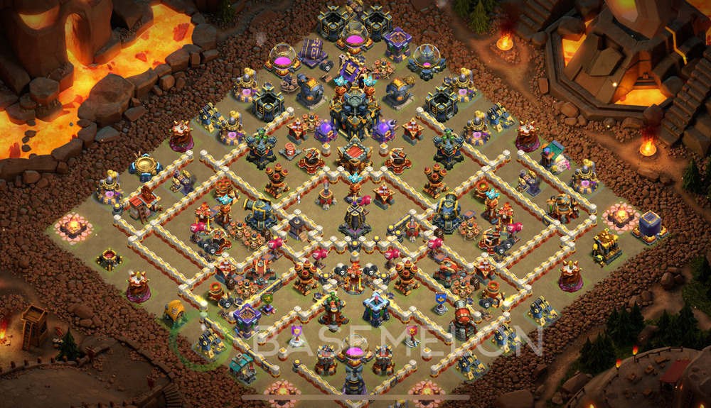 Town Hall Level 17 War Base Design 2024, Layout #997