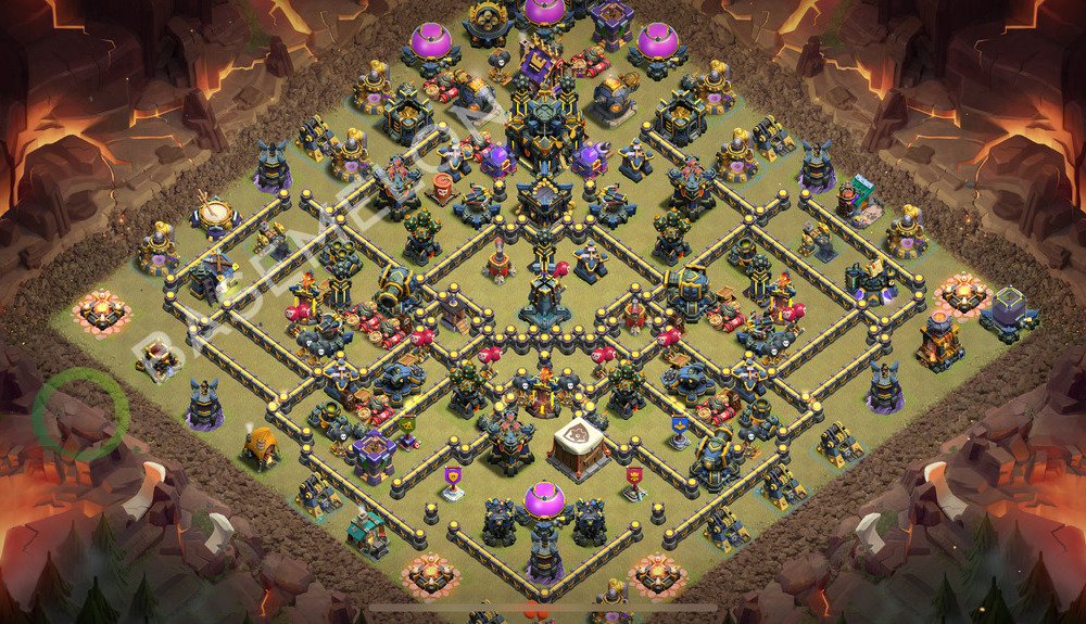 Aldea del Ayuntamiento Nivel 17 para Guerra Diseño 2025, #997