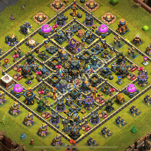 Aldea del Ayuntamiento Nivel 17 para Defensa, Híbrido Diseño 2025, #998