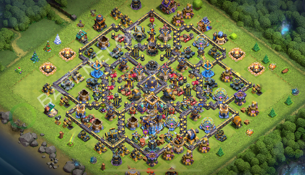 Town Hall Level 18 Farm Base Design 2025, Anti 3 Stars, Anti Air, Layout #2207