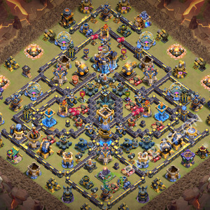 Town Hall Level 18 War Base Design 2026, Anti Everything, Layout #2211