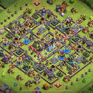Town Hall Level 18 Trophy/Defense Base Design 2025, Anti 2 Stars, Legend League, Layout #2213