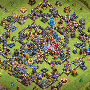 Aldea del Ayuntamiento Nivel 18 para Defensa, Anti 3 Estrellas, Híbrido Diseño 2026, #2214