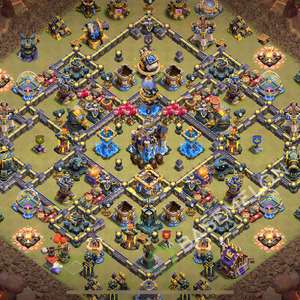 Town Hall Level 18 War Base Design 2025, Anti 2 Stars, Legend League, Layout #2215