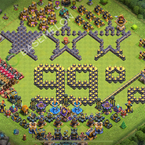 Town Hall Level 18 Progress Base Design 2025, Layout #2219