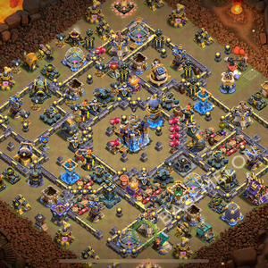 Town Hall Level 18 War Base Design 2025, Layout #2223