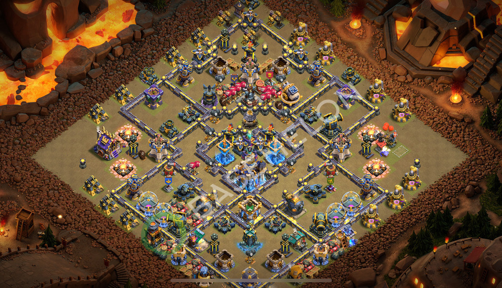 Town Hall Level 18 War Base Design 2025, Legend League, Layout #2225