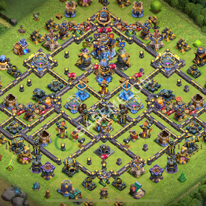 Town Hall Level 18 Trophy/Defense Base Design 2025, Legend League, Layout #2227