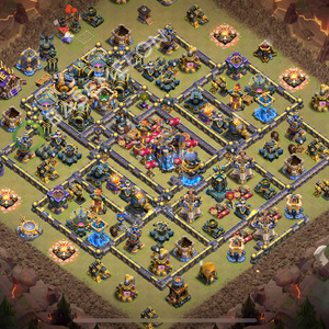 Town Hall Level 18 War Base Design 2025, Layout #2232