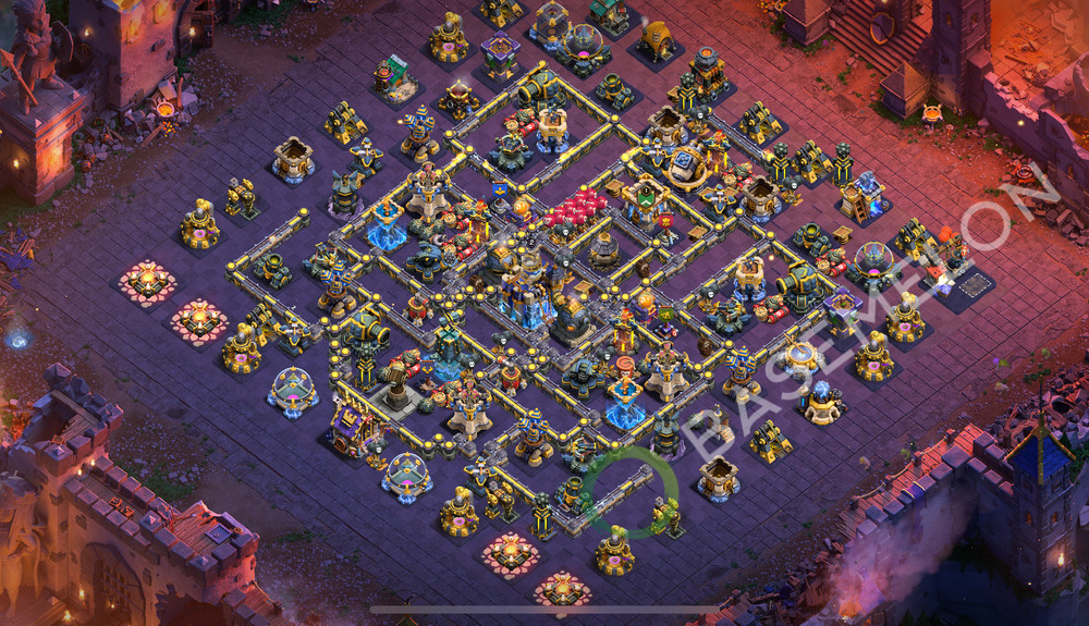 Town Hall Level 18 War Base Design 2025, Anti 3 Stars, Anti Everything, Layout #2233
