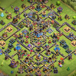 Town Hall Level 18 Trophy/Defense Base Design 2026, Layout #2390