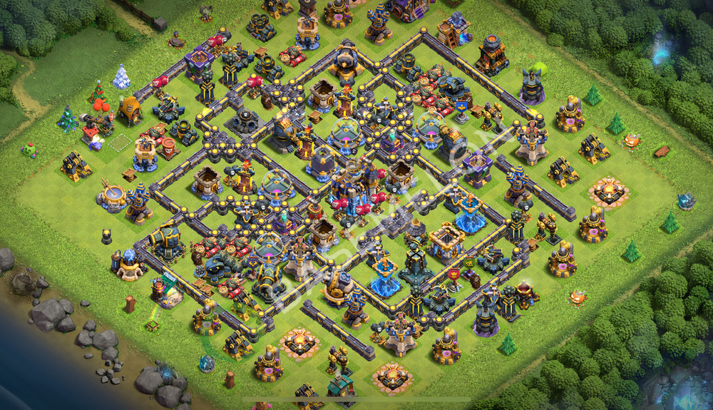 Town Hall Level 18 Farm Base Design 2026, Layout #2473