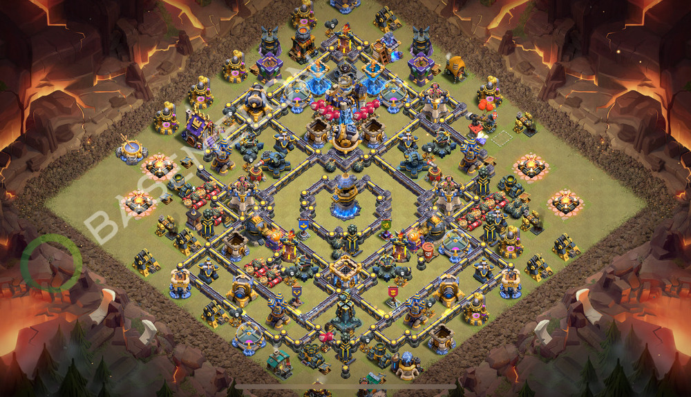 Hôtel de Ville Level 18 Guerre GDC Base  2026, Village #2507