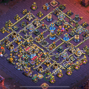 Rathaus Level 18 Krieg Base 2026, Layout #2527