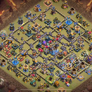 Town Hall Level 18 War Base Design 2026, Anti Everything, Layout #2731