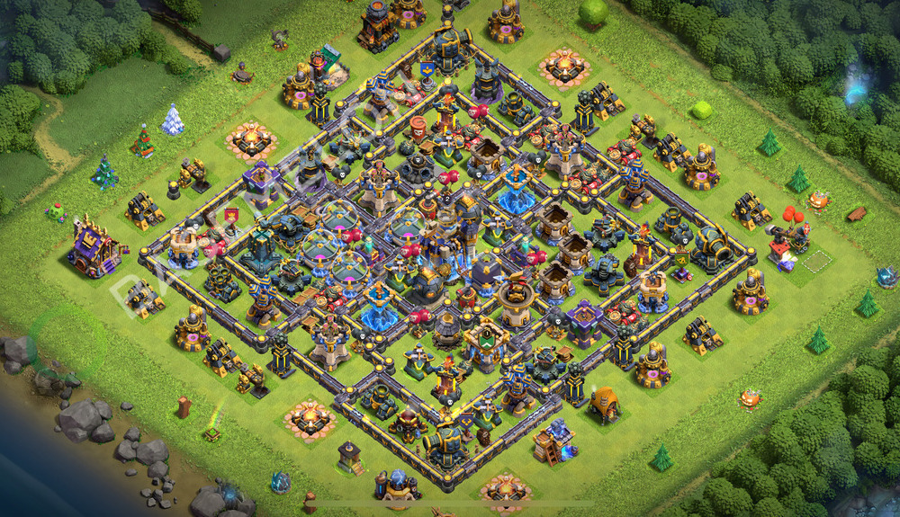 Town Hall Level 18 Farm Base Design 2026, Anti 3 Stars, Layout #2751