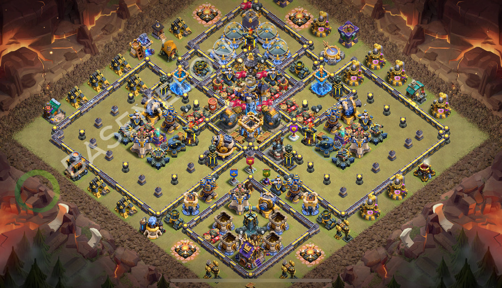 Town Hall Level 18 War Base Design 2026, Anti Everything, Layout #2781