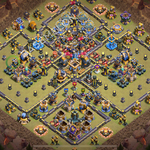 Town Hall Level 18 War Base Design 2026, Anti Everything, Layout #2781