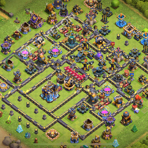 Town Hall Level 18 Trophy/Defense Base Design 2026, Legend League, Anti Everything, Layout #2897