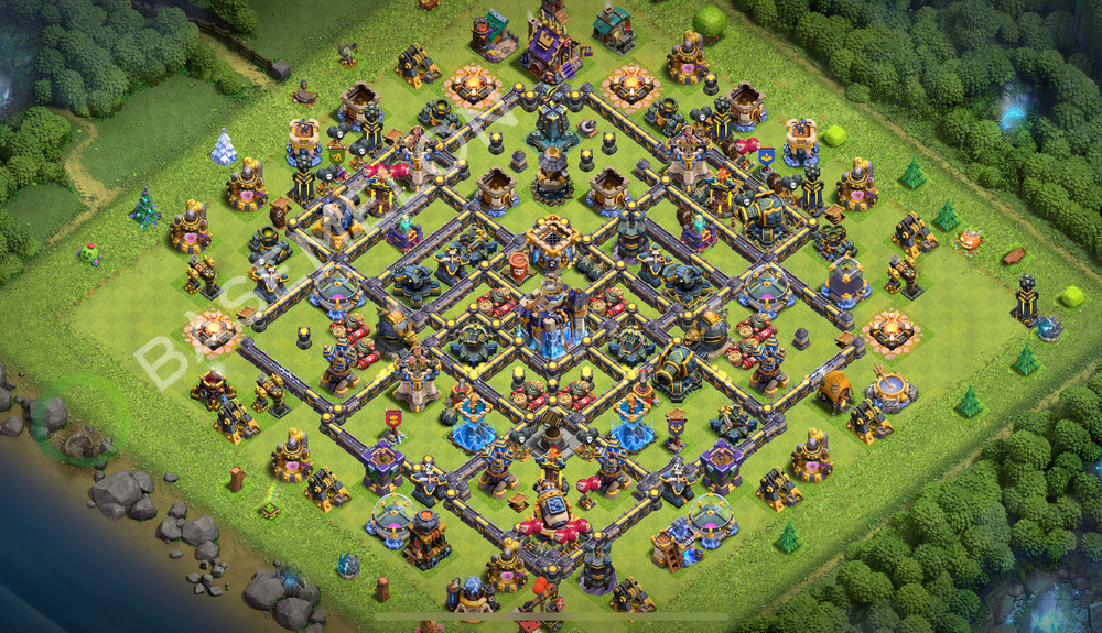 Town Hall Level 18 Trophy/Defense Base Design 2026, Anti 2 Stars, Legend League, Layout #2903