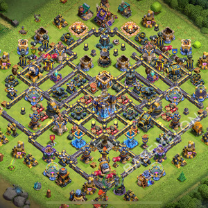 Town Hall Level 18 Trophy/Defense Base Design 2026, Anti 2 Stars, Legend League, Layout #2903