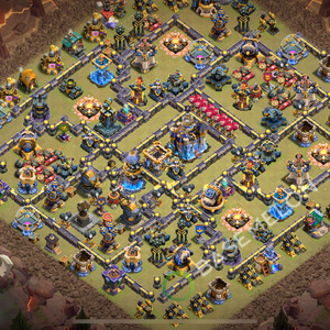 Rathaus Level 18 Krieg Base 2026, Layout #3009