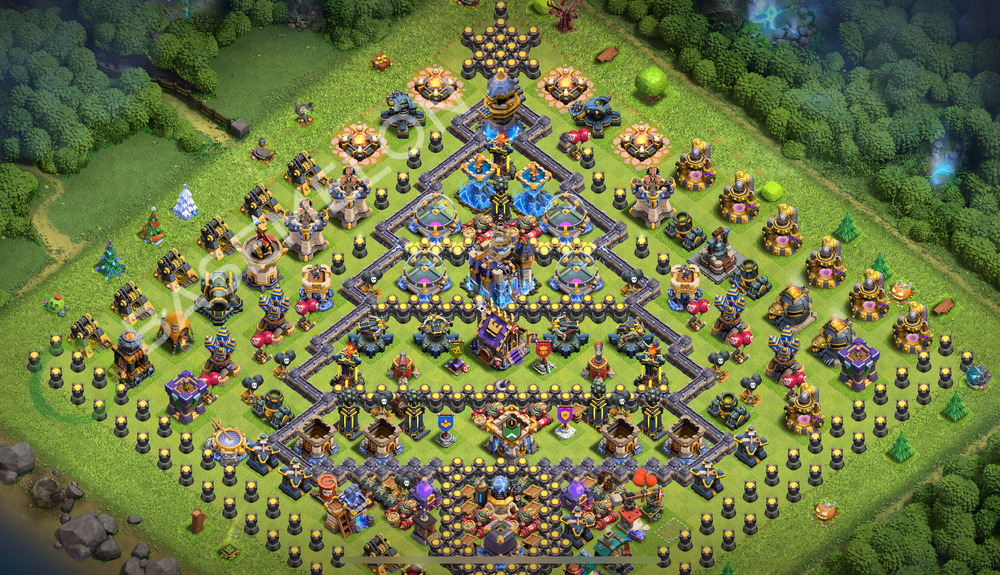 Town Hall Level 18 Progress Base Design 2026, Layout #3105