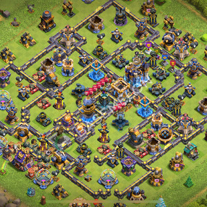 Hôtel de Ville Level 18 Trophées/Défense Base  2026, Anti 3 Étoiles, Village #3119