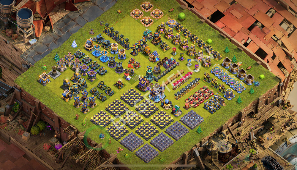 Town Hall Level 18 Progress Base Design 2026, Layout #3208