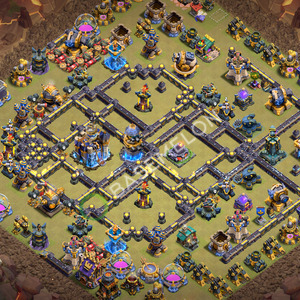 Hôtel de Ville Level 18 Guerre GDC Base  2026, Village #3251