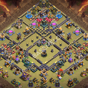 Town Hall Level 18 War Base Design 2026, Anti Everything, Layout #3313