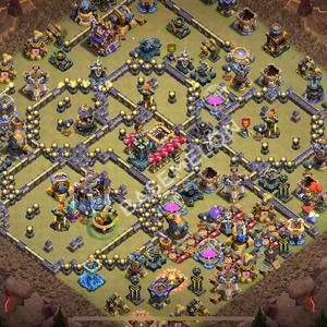 Town Hall Level 18 War Base Design 2026, Layout #3359