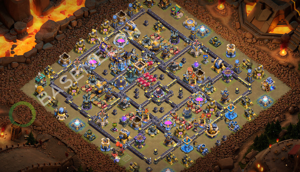 Town Hall Level 18 War Base Design 2026, Layout #3395